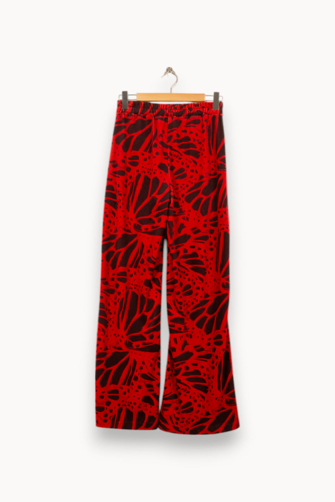 Pantalon Large Rouge et Noir - Taille XS/34 de la marque Imprevu | PARAD58463 - Vendu par Paradigme - Image 4