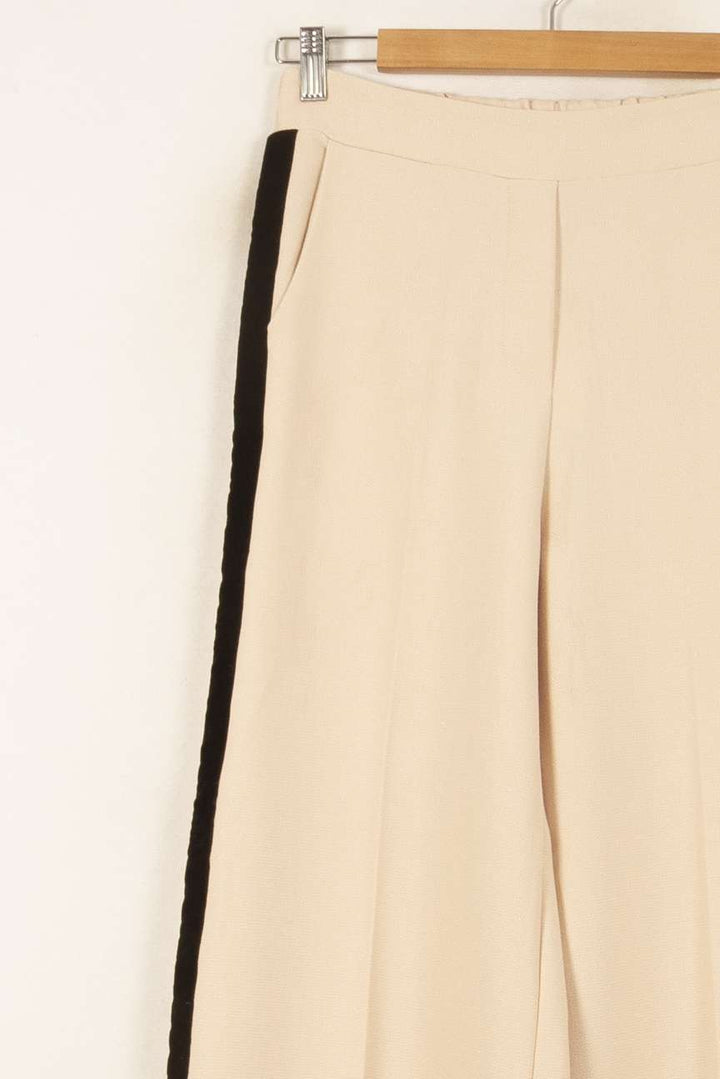 Pantalon Large Beige et Noir - Taille XS/34 de la marque Imprevu | PARAD58464 - Vendu par Paradigme - Image 3