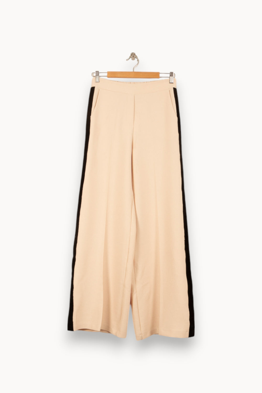 Pantalon Large Beige et Noir - Taille XS/34 de la marque Imprevu | PARAD58464 - Vendu par Paradigme - Image 2