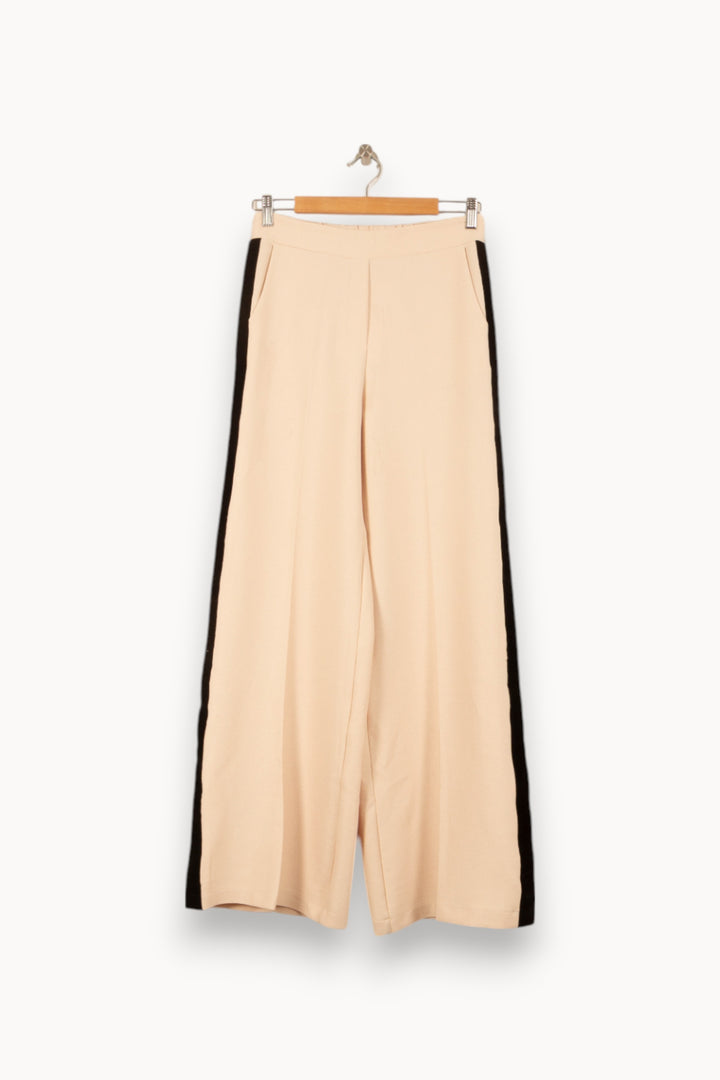 Pantalon Large Beige et Noir - Taille XS/34 de la marque Imprevu | PARAD58464 - Vendu par Paradigme - Image 2
