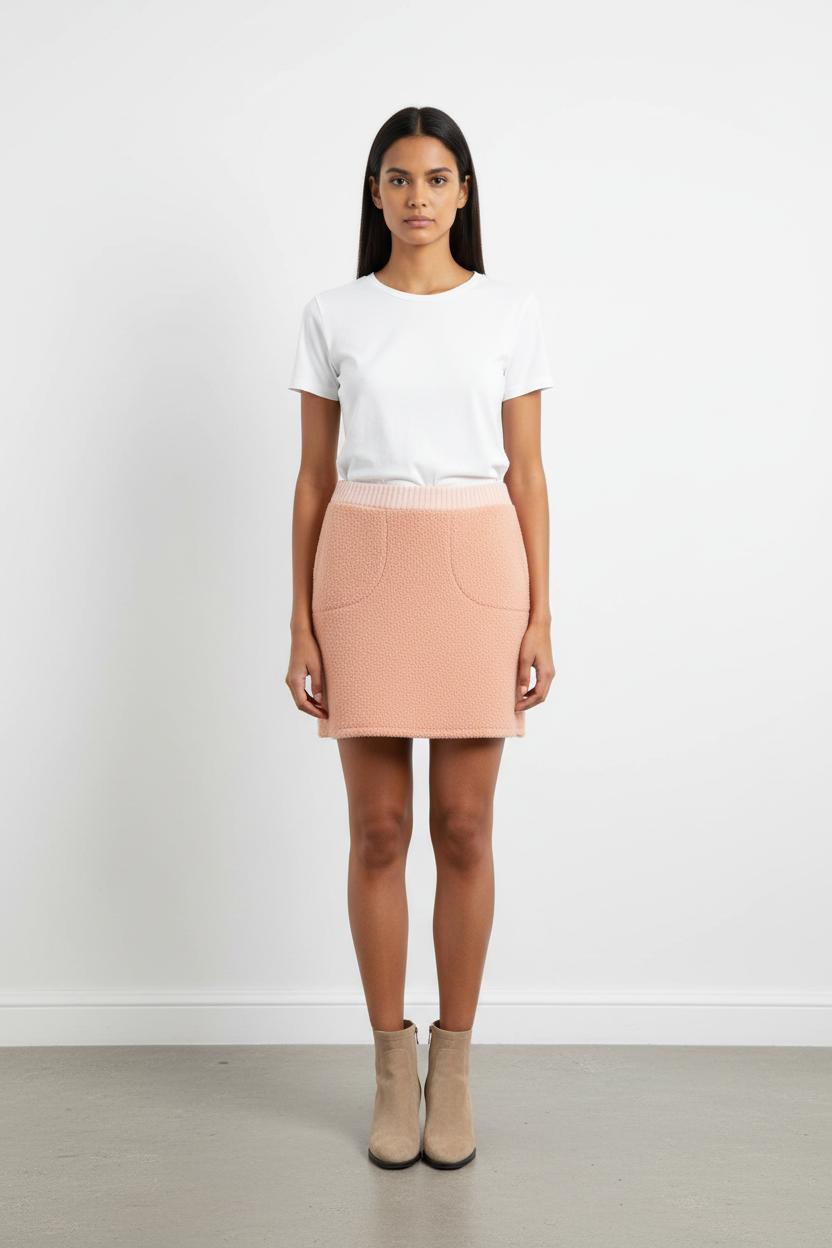 Jupe Courte Rose - Taille XS/34