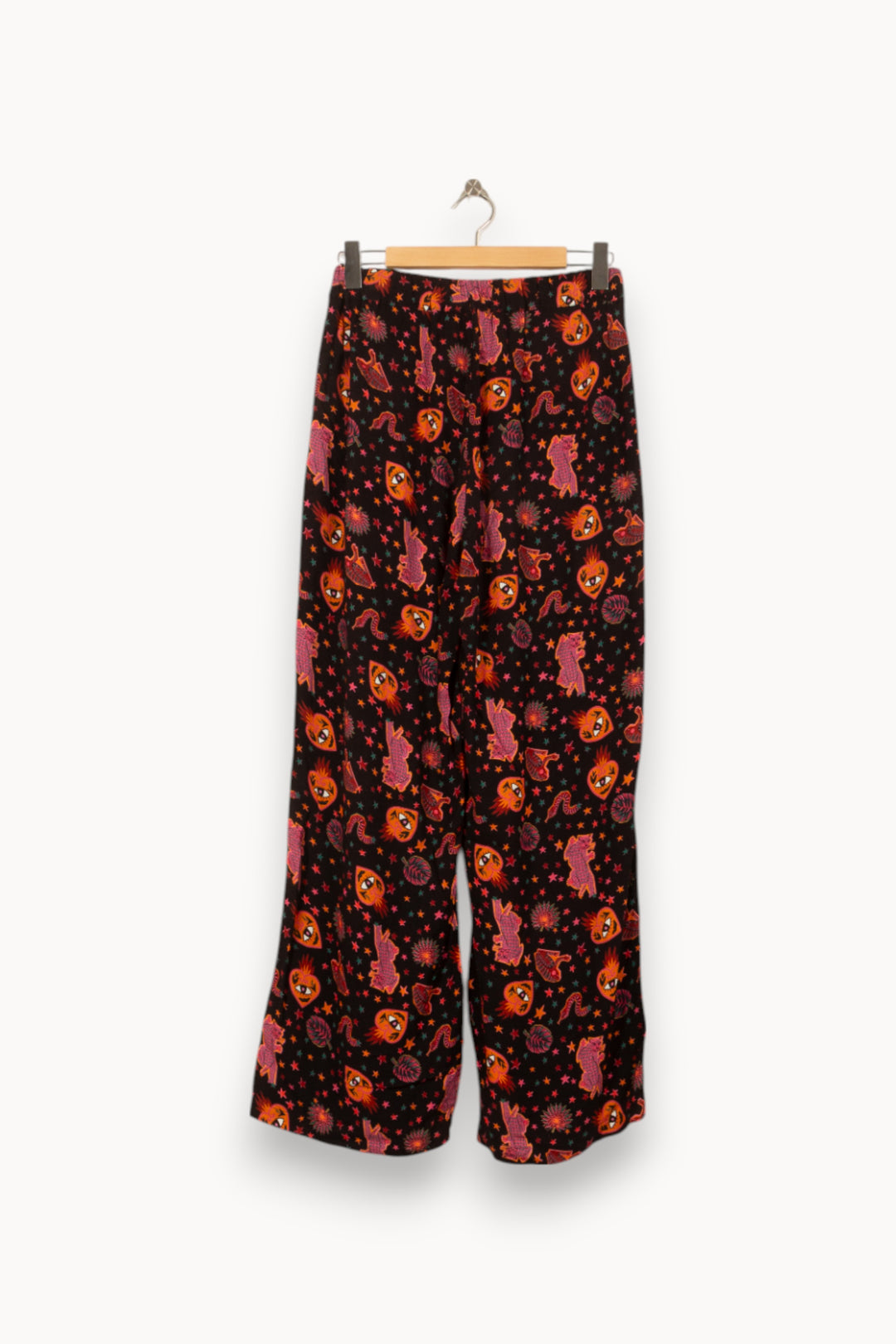 Pantalon Large Noir et Orange - Taille S/36 de la marque Imprevu | PARAD58472 - Vendu par Paradigme - Image 4