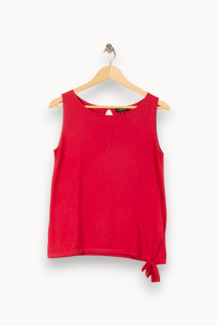Débardeur Rose - Taille M/38 de la marque Caroll | PARAD58479 - Vendu par Paradigme - Image 2