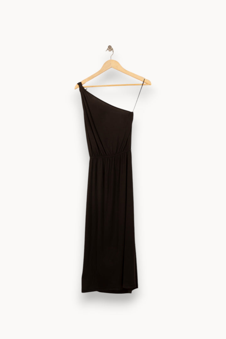 Robe Asymétrique Noire - Taille S/36 de la marque IKKS | PARAD58486 - Vendu par Paradigme - Image 4