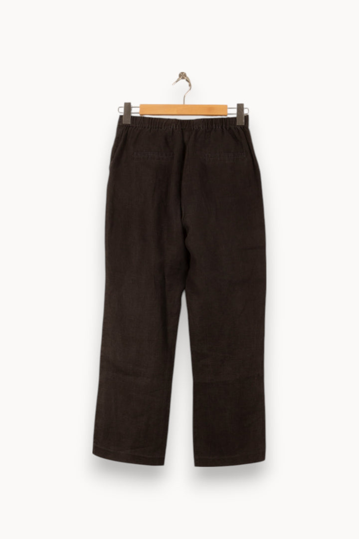 Pantalon Large Noir - Taille M/38 de la marque Maison 123 | PARAD58493 - Vendu par Paradigme - Image 4