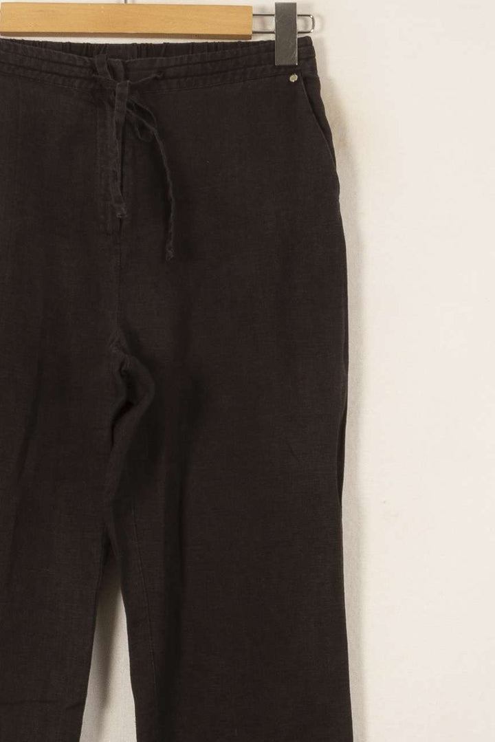 Pantalon Large Noir - Taille M/38 de la marque Maison 123 | PARAD58493 - Vendu par Paradigme - Image 3