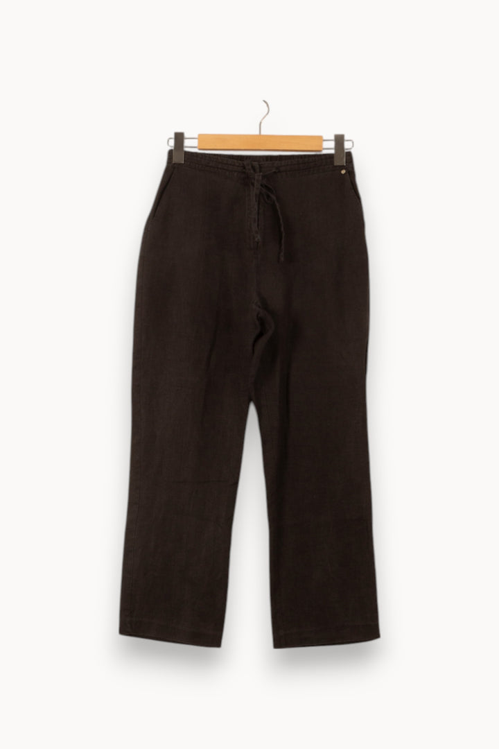 Pantalon Large Noir - Taille M/38 de la marque Maison 123 | PARAD58493 - Vendu par Paradigme - Image 2