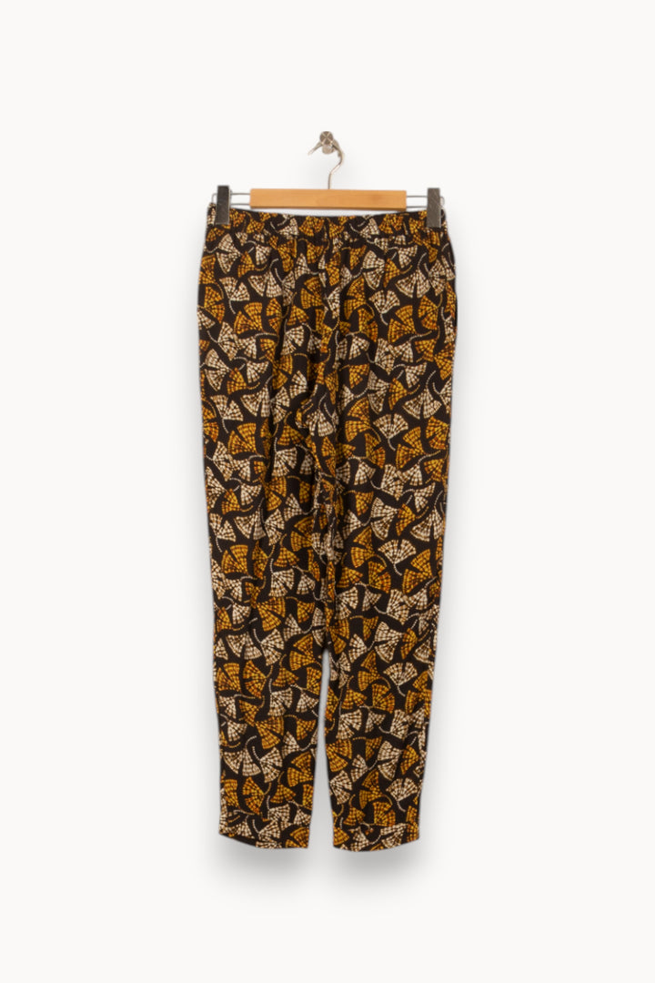 Pantalon Noir et Jaune - Taille M/38 de la marque Caroll | PARAD58494 - Vendu par Paradigme - Image 4