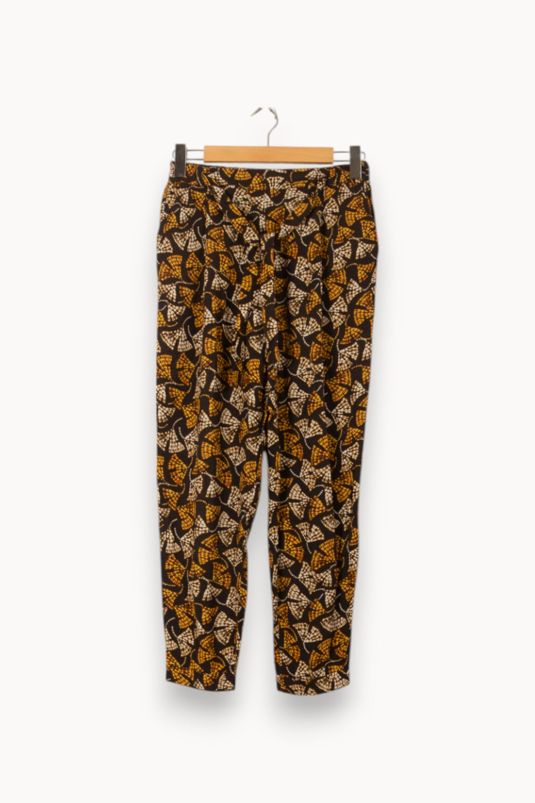 Pantalon Noir et Jaune - Taille M/38 de la marque Caroll | PARAD58494 - Vendu par Paradigme - Image 2