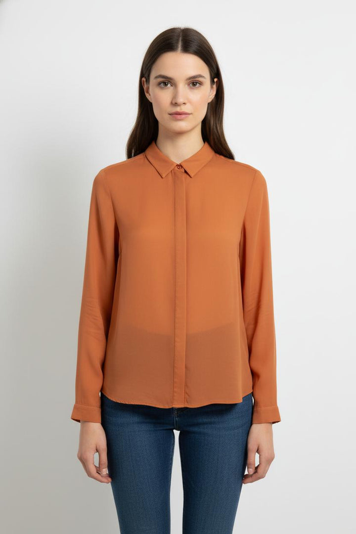 Chemise Orange - Taille S/36 de la marque Pablo | PARAD58497 - Vendu par Paradigme - Image 1
