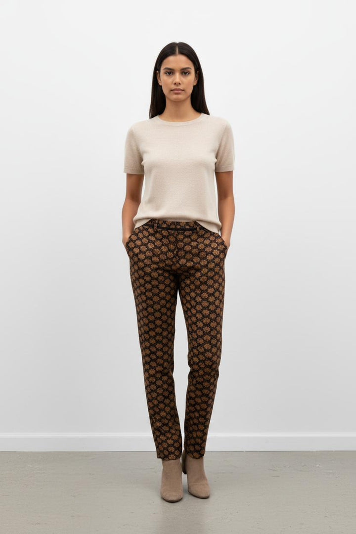 Pantalon Noir et Marron - Taille M/38