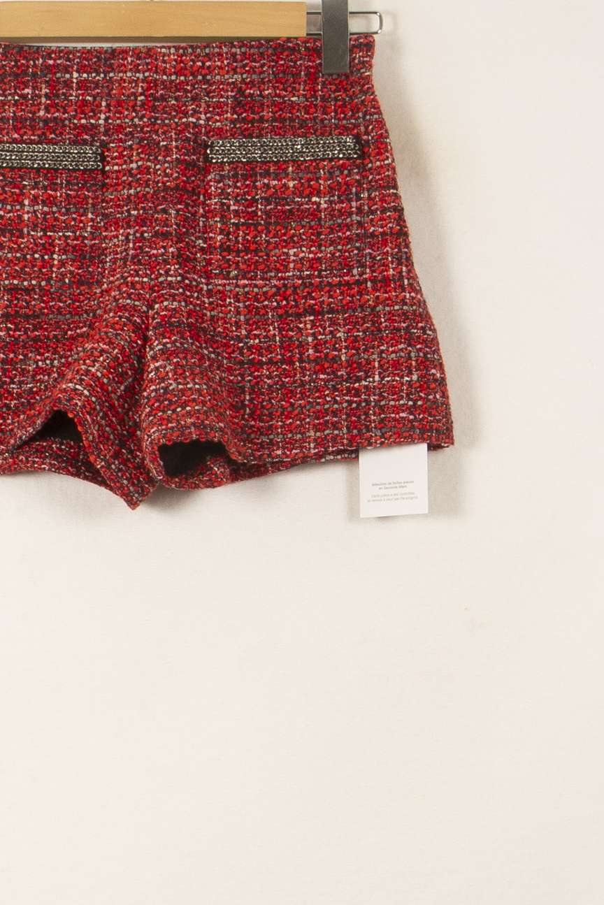 Short Rouge - Taille XS/34 de la marque Maje | PARAD58511 - Vendu par Paradigme - Image 3