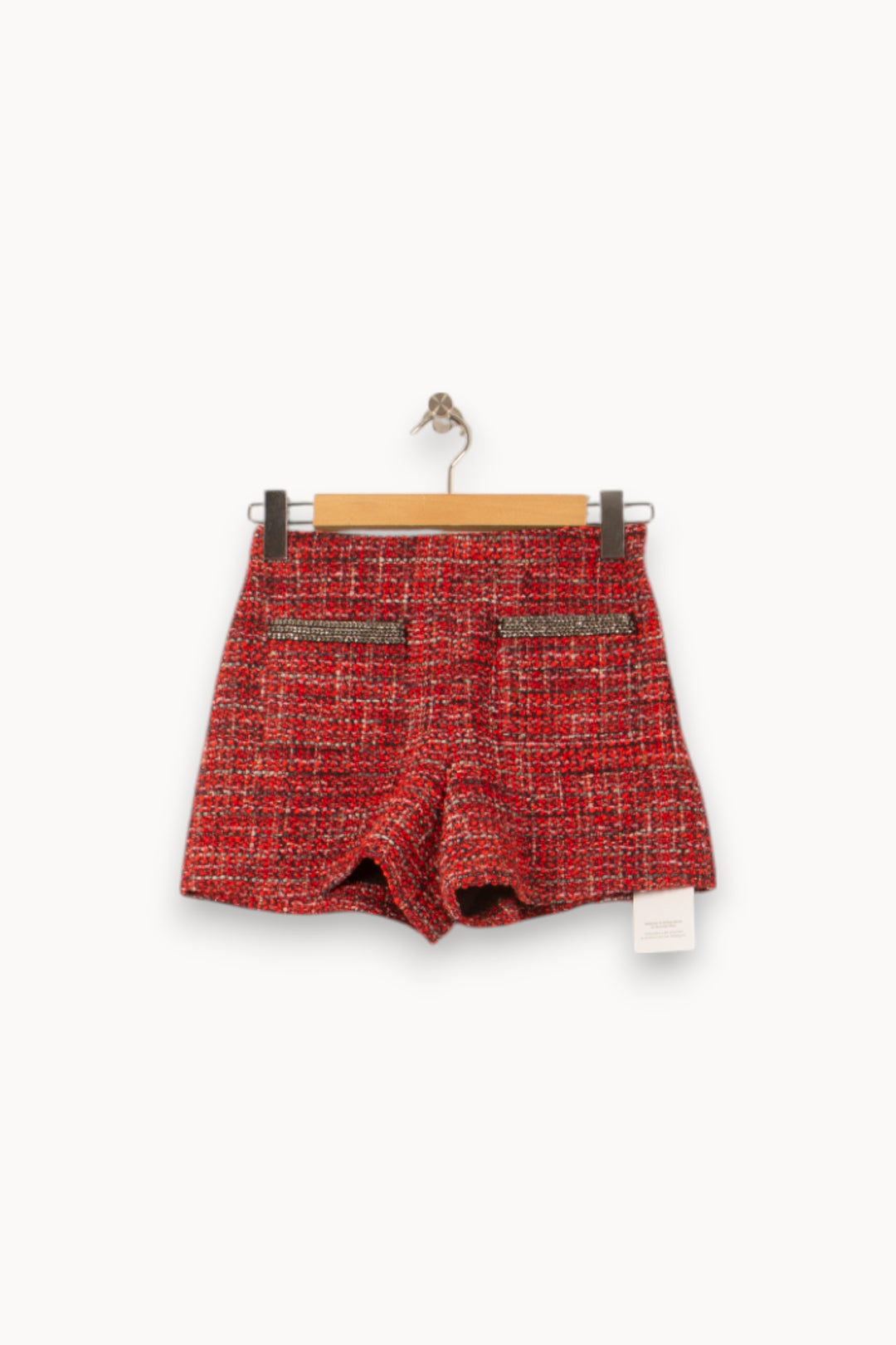 Short Rouge - Taille XS/34 de la marque Maje | PARAD58511 - Vendu par Paradigme - Image 2