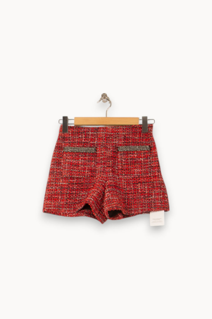 Short Rouge - Taille XS/34 de la marque Maje | PARAD58511 - Vendu par Paradigme - Image 2