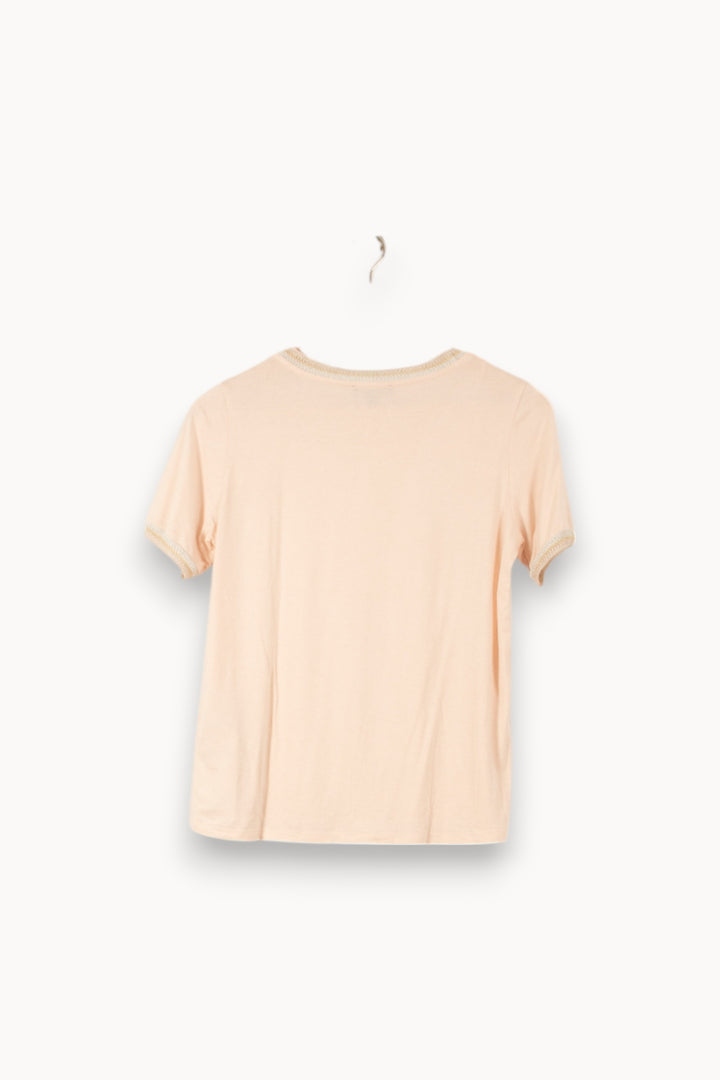 Tee-shirt Rose - Taille S/36 de la marque Maison 123 | PARAD58518 - Vendu par Paradigme - Image 4