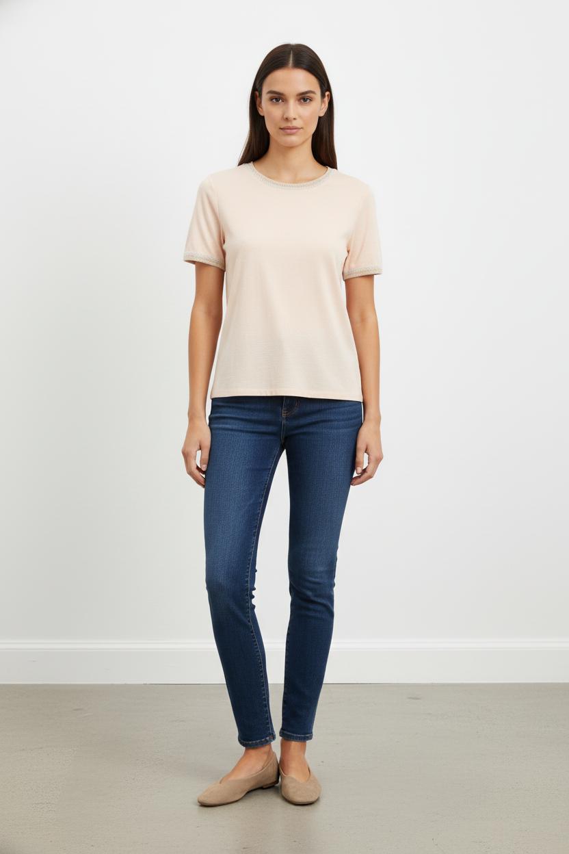Tee-shirt Rose - Taille S/36