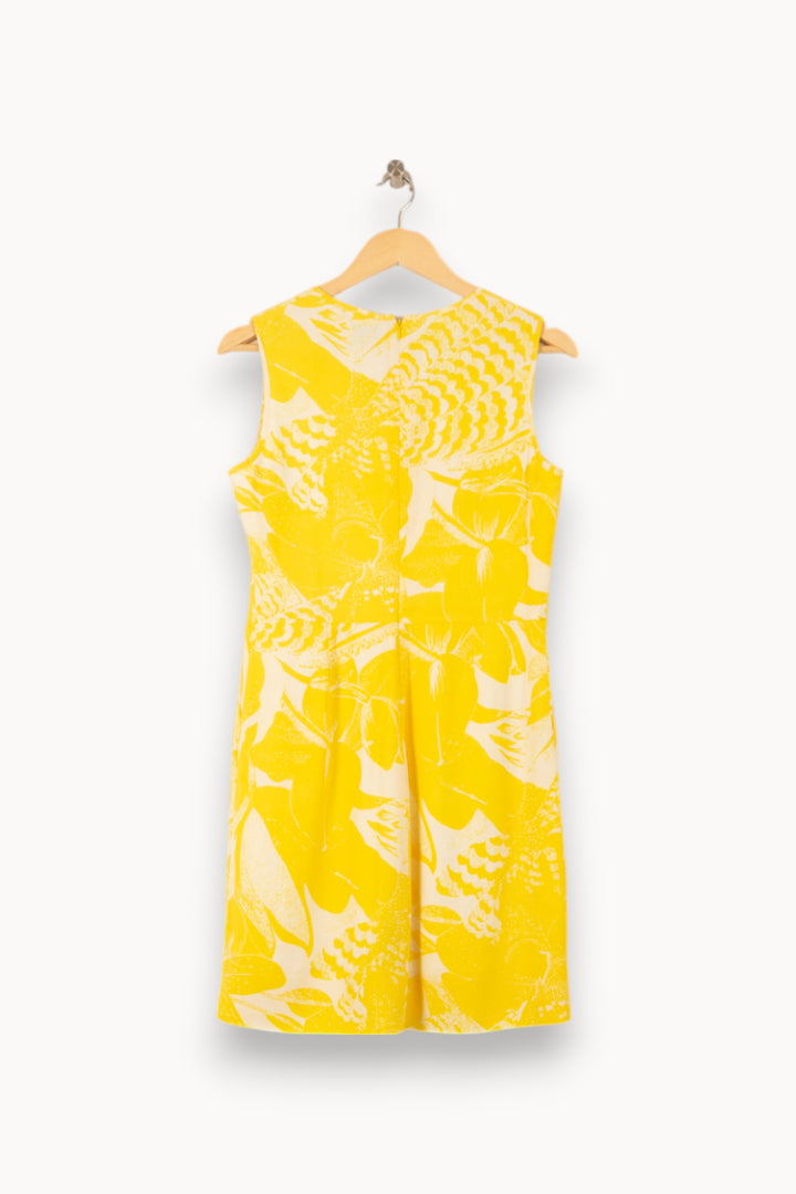 Robe Sans Manches Jaune et Blanche - Taille M/38 de la marque Essentiel Antwerp | PARAD58519 - Vendu par Paradigme - Image 4