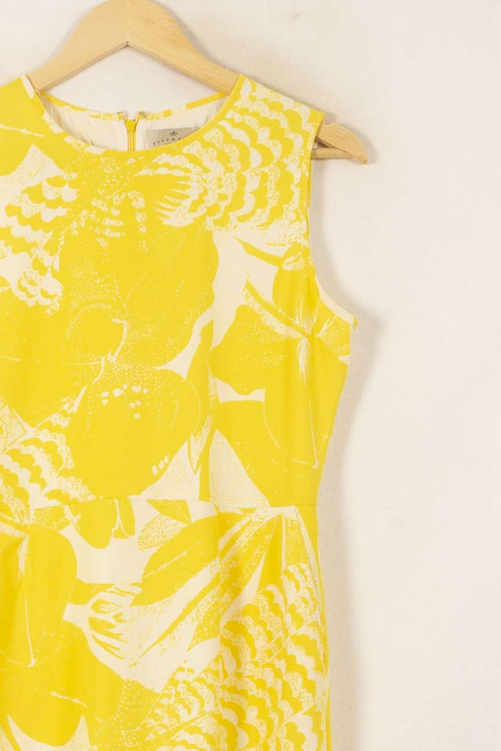 Robe Sans Manches Jaune et Blanche - Taille M/38 de la marque Essentiel Antwerp | PARAD58519 - Vendu par Paradigme - Image 3