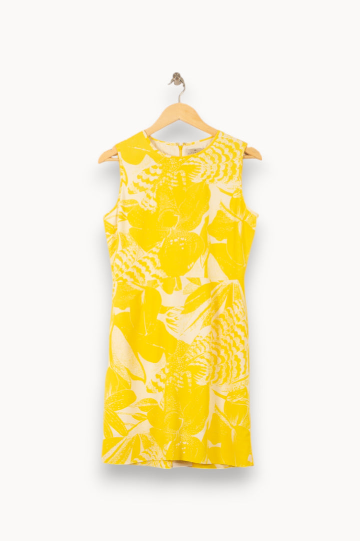 Robe Sans Manches Jaune et Blanche - Taille M/38 de la marque Essentiel Antwerp | PARAD58519 - Vendu par Paradigme - Image 2