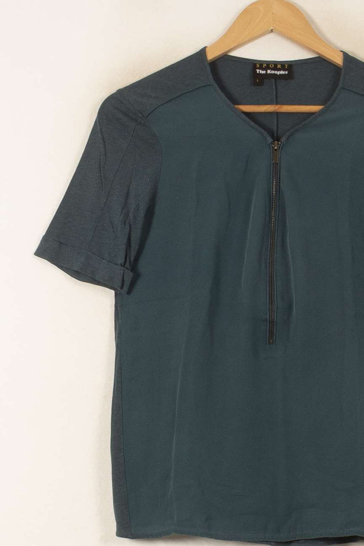 Blouse Verte - Taille S/36 de la marque The Kooples | PARAD58521 - Vendu par Paradigme - Image 3