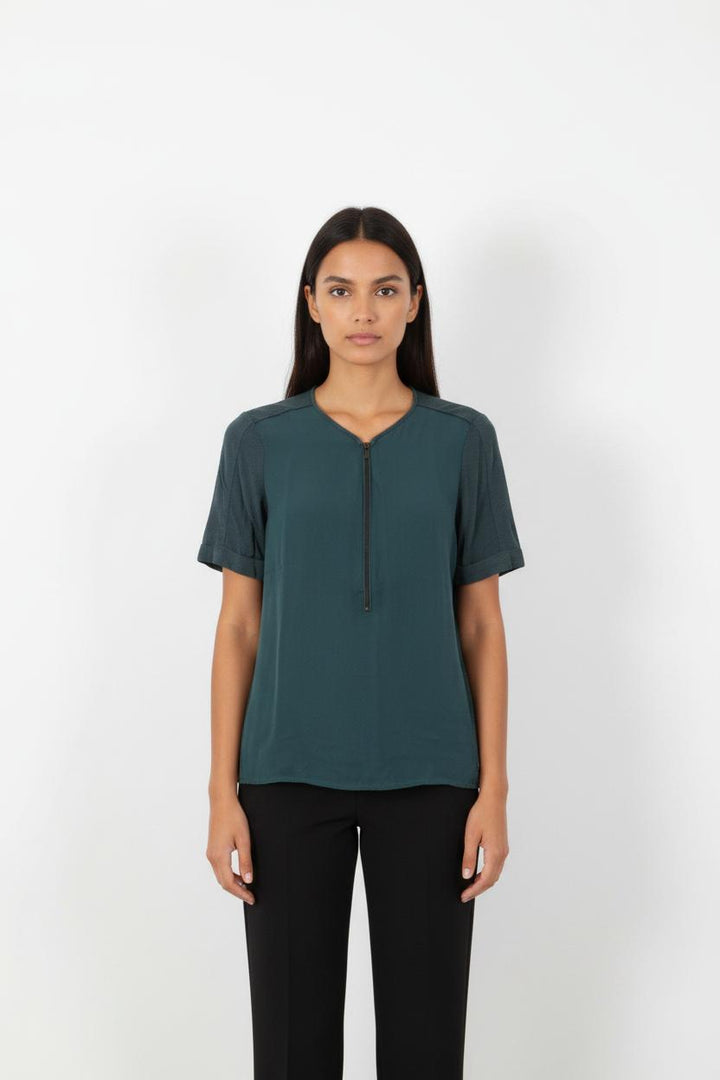 Blouse Verte - Taille S/36
