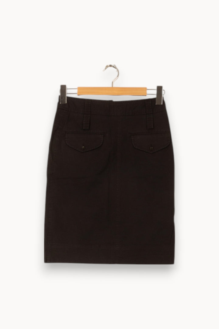 Jupe Droite Noire - Taille S/36 de la marque Comptoir des Cotonniers | PARAD58526 - Vendu par Paradigme - Image 4