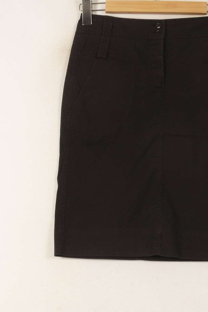 Jupe Droite Noire - Taille S/36 de la marque Comptoir des Cotonniers | PARAD58526 - Vendu par Paradigme - Image 3