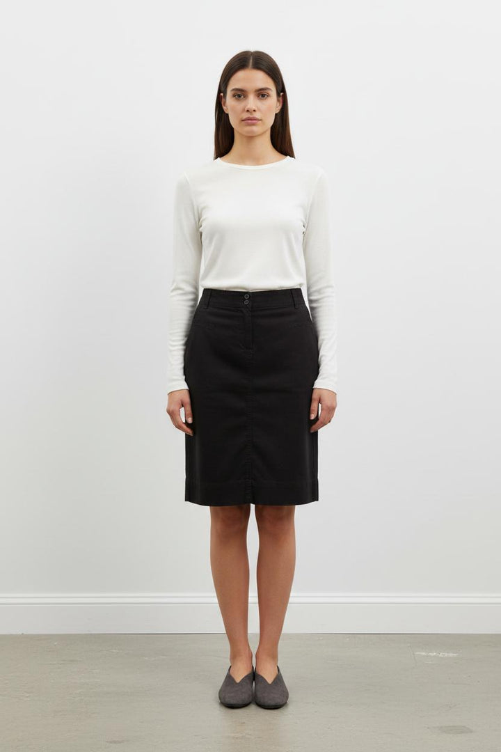 Jupe Droite Noire - Taille S/36
