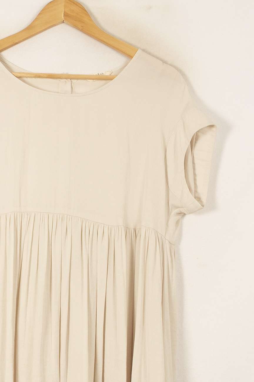 Robe Évasée Beige - Taille XS/34 de la marque ba&sh | PARAD58527 - Vendu par Paradigme - Image 3