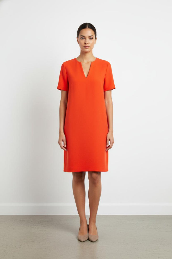 Robe Droite Orange - Taille XS/34
