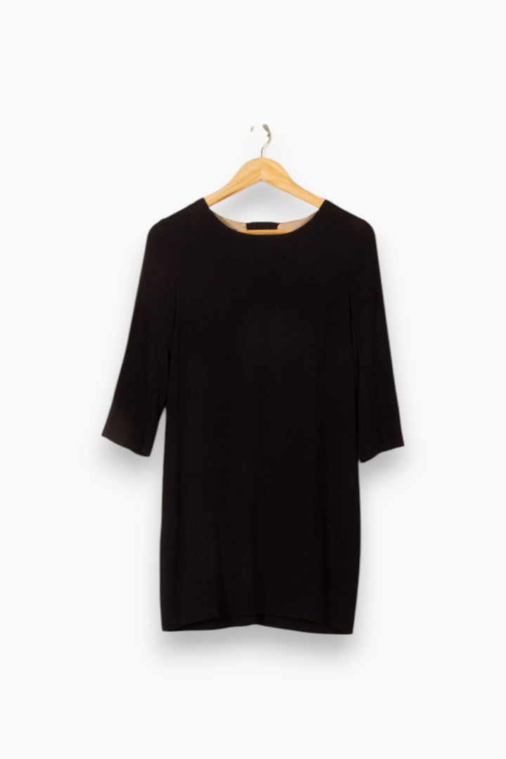 Robe Courte Noire - Taille S/36 de la marque Sandro | PARAD58535 - Vendu par Paradigme - Image 2