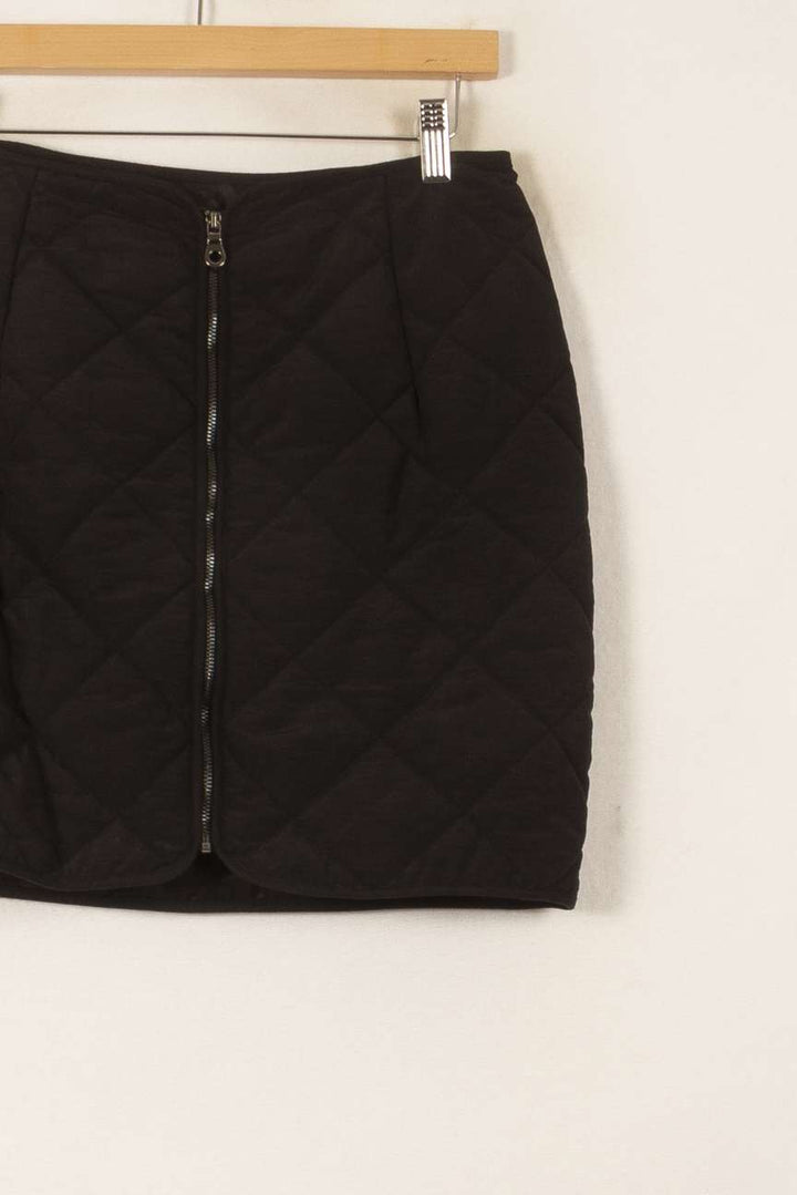 Jupe Matelassée Noire - Taille M/38 de la marque ba&sh | PARAD58536 - Vendu par Paradigme - Image 3