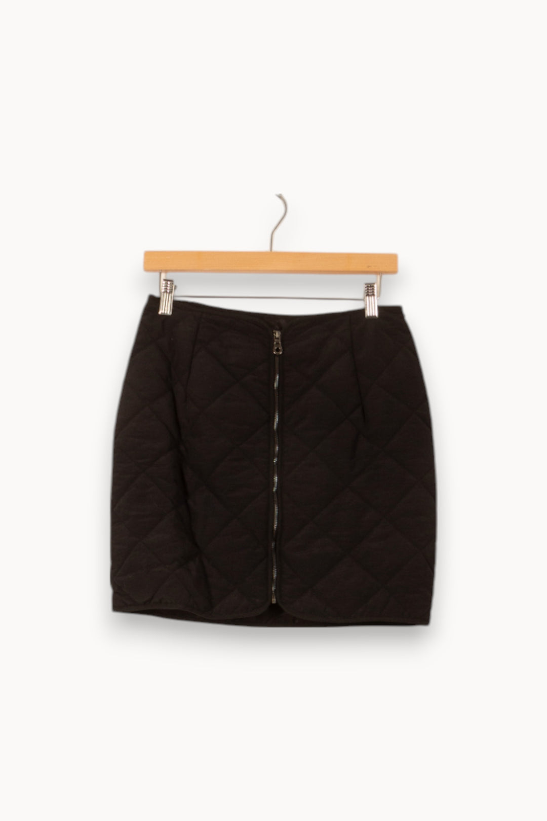 Jupe Matelassée Noire - Taille M/38 de la marque ba&sh | PARAD58536 - Vendu par Paradigme - Image 2