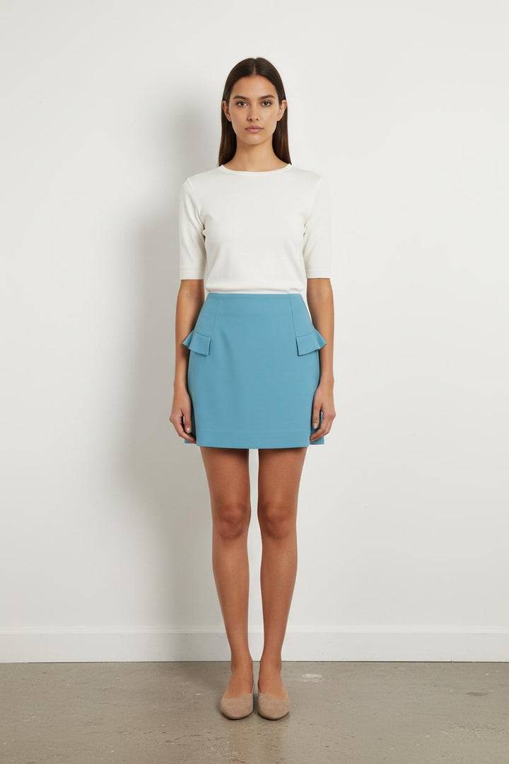 Jupe Courte Bleue - Taille M/38
