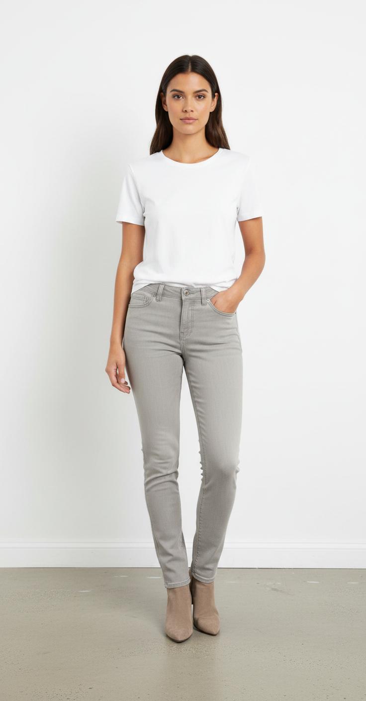 Jean Gris - Taille M/38