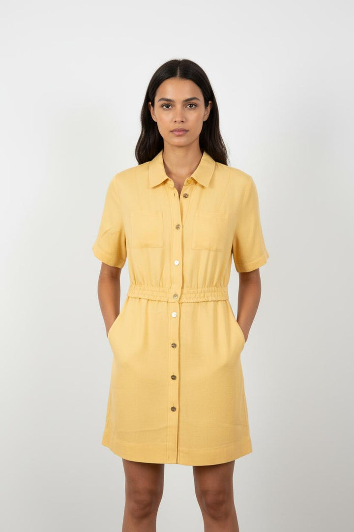 Robe Chemise Jaune - Taille M/38