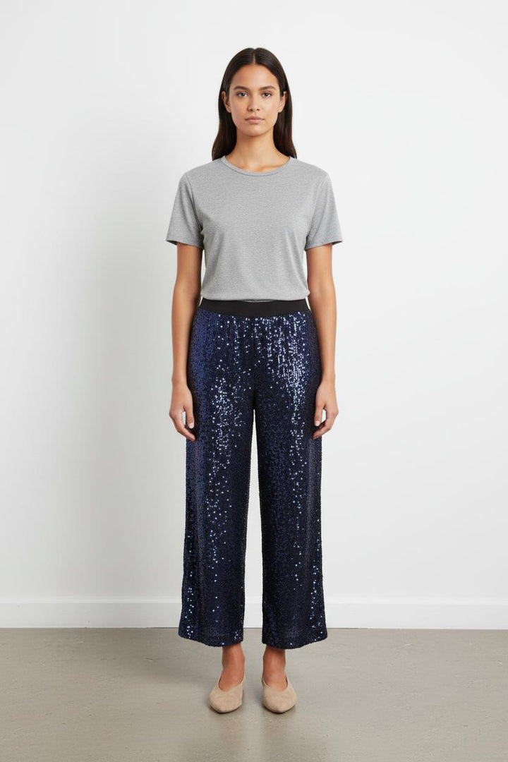 Pantalon Large Bleu - Taille M/38