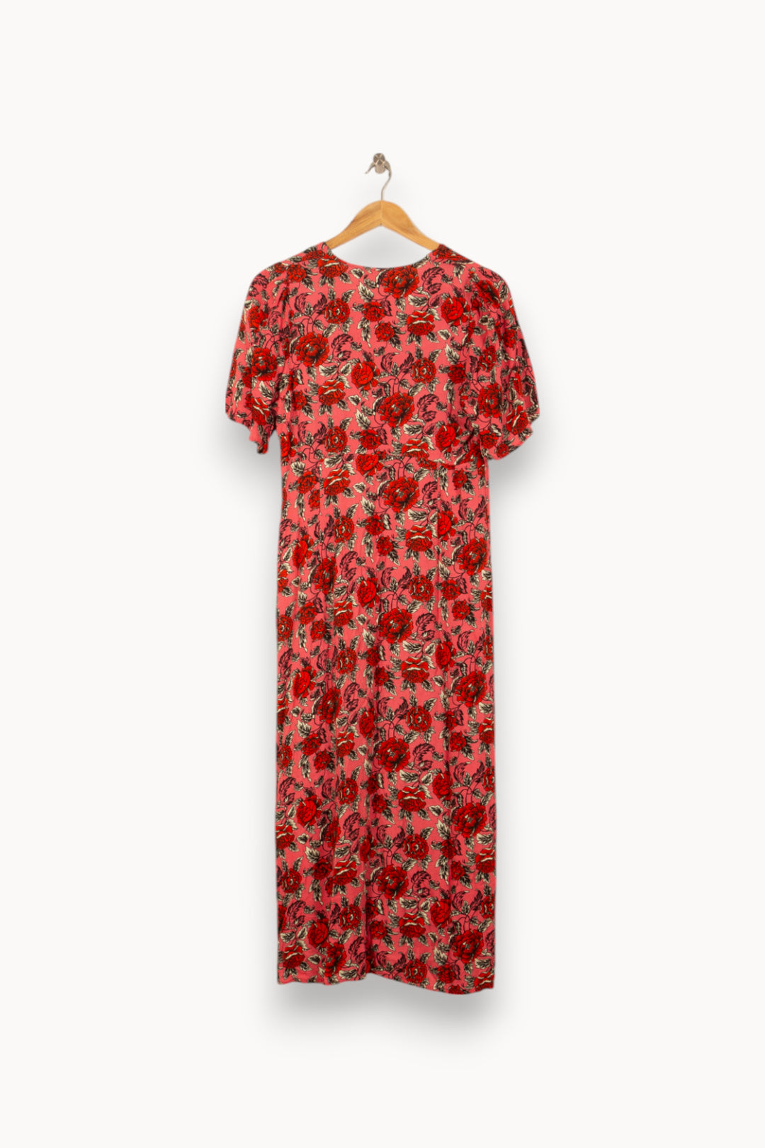 Robe Longue Rose et Rouge - Taille L/40 de la marque Imprevu | PARAD58557 - Vendu par Paradigme - Image 4