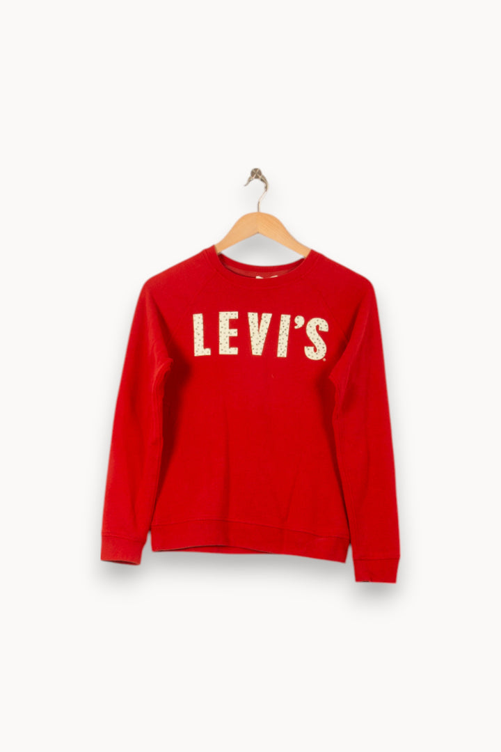 Sweat Rouge - Taille S/36 de la marque Levi's | PARAD58559 - Vendu par Paradigme - Image 2