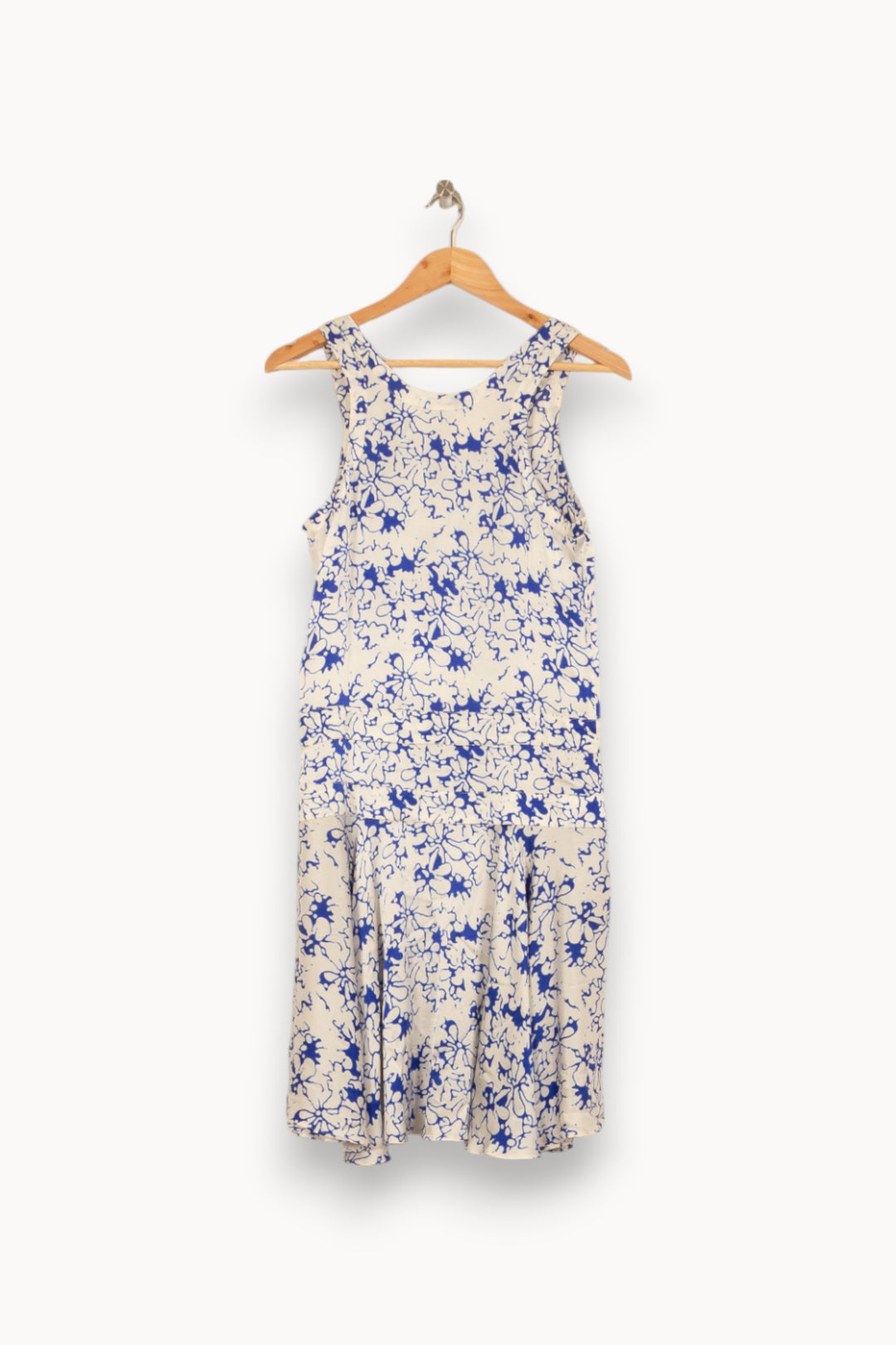 Robe Midi Blanche et Bleue - Taille S/36 de la marque Joseph | PARAD58563 - Vendu par Paradigme - Image 4