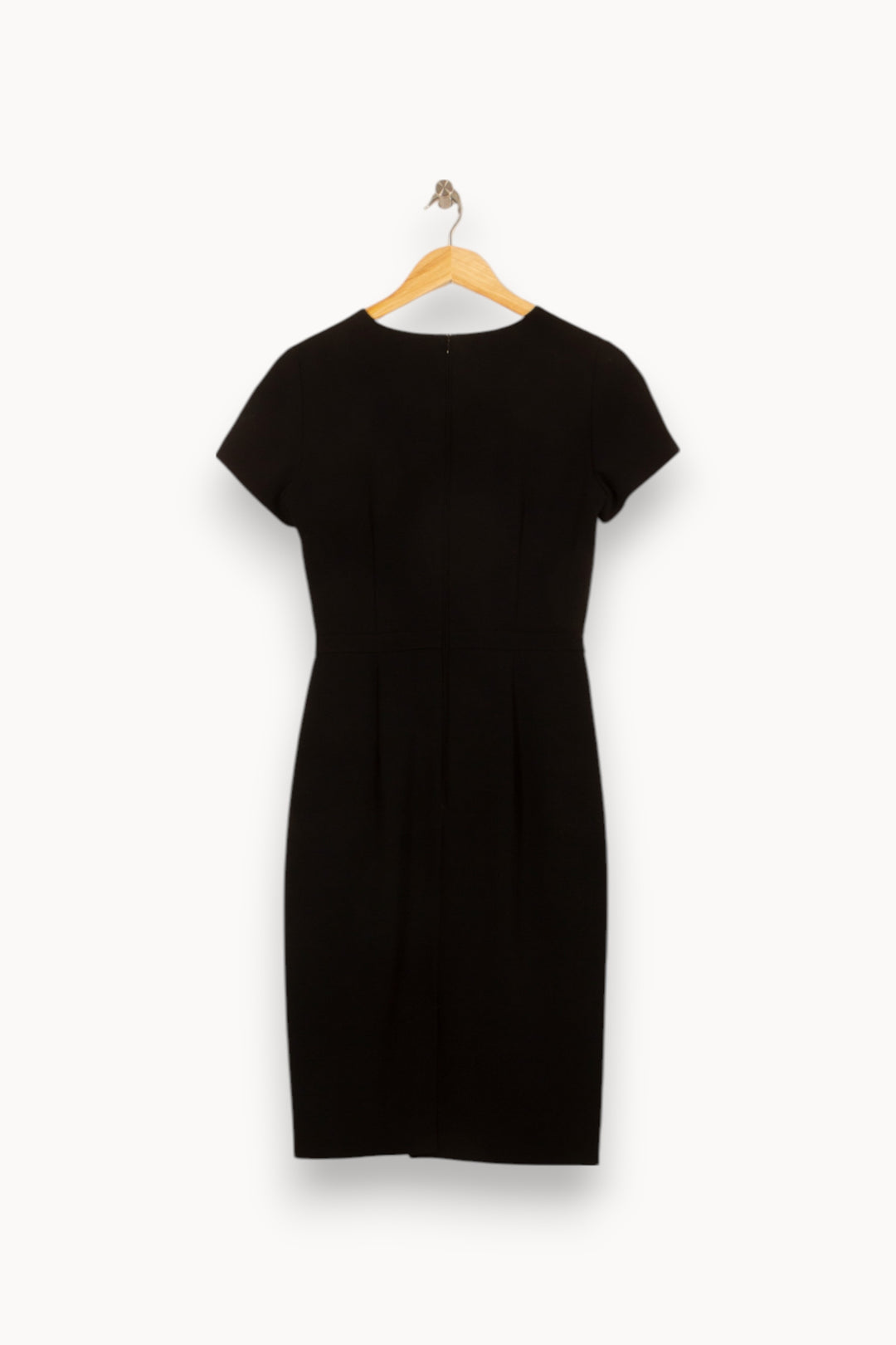 Robe Ajustée Noire - Taille M/38 de la marque Max Mara | PARAD58569 - Vendu par Paradigme - Image 4