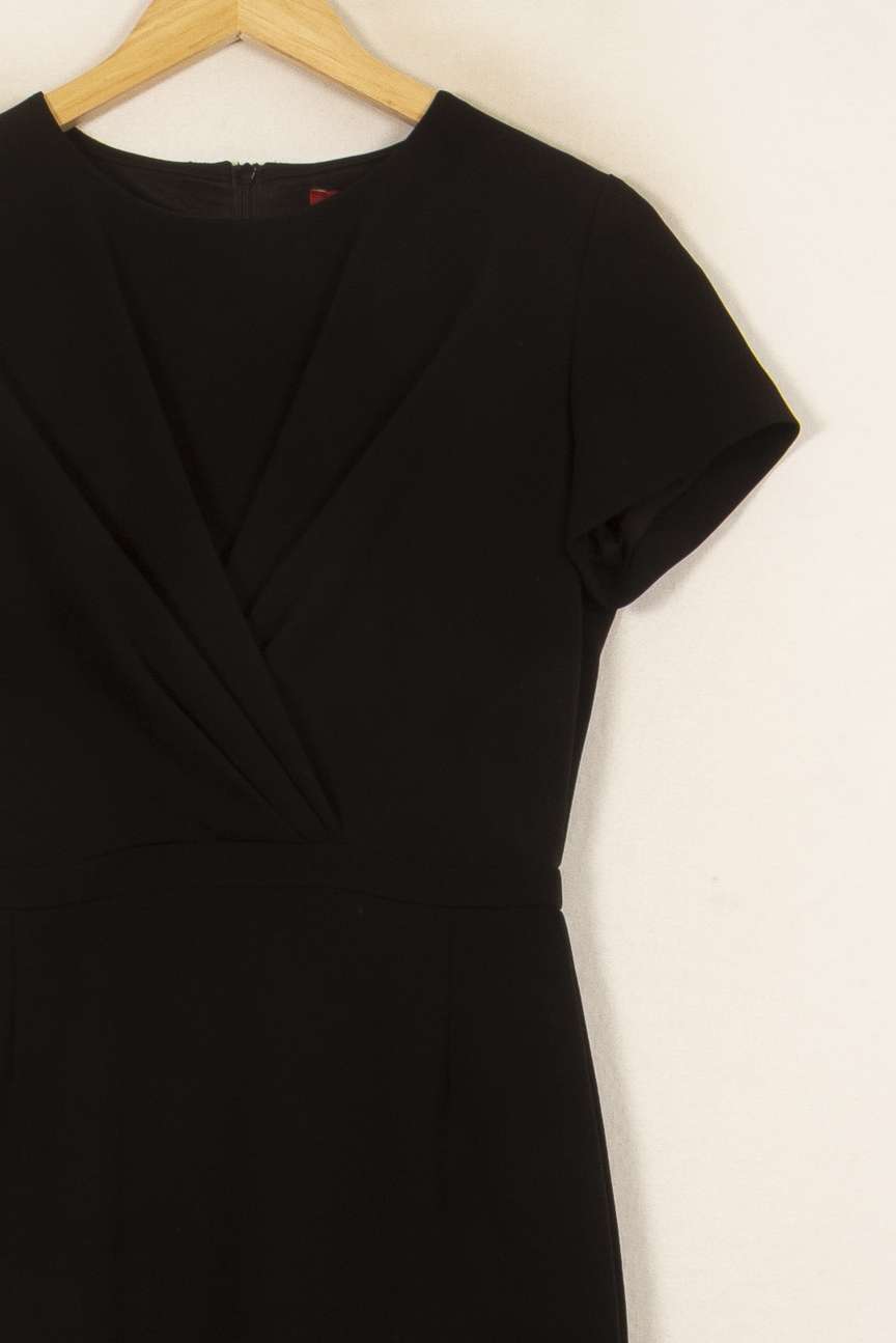 Robe Ajustée Noire - Taille M/38 de la marque Max Mara | PARAD58569 - Vendu par Paradigme - Image 3