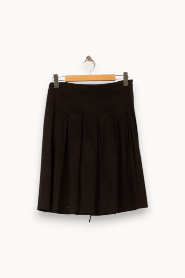 Jupe Plissée Noire - Taille M/38 de la marque Maje | PARAD58573 - Vendu par Paradigme - Image 2