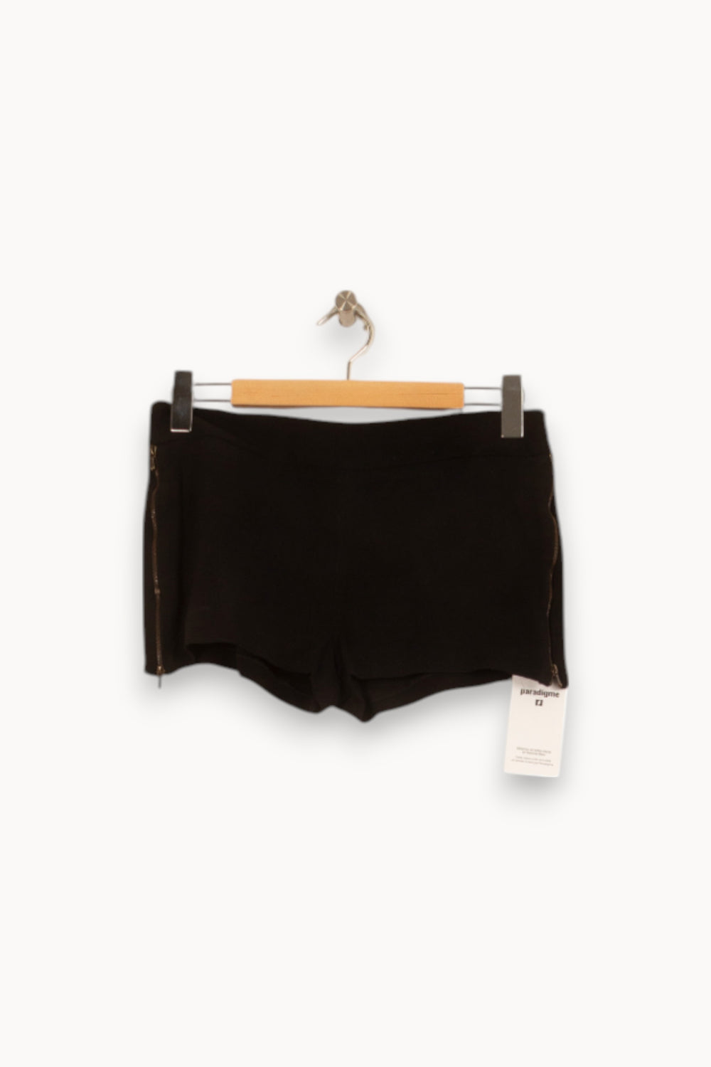 Short Noir - Taille M/38 de la marque Vanessa Bruno | PARAD58580 - Vendu par Paradigme - Image 2