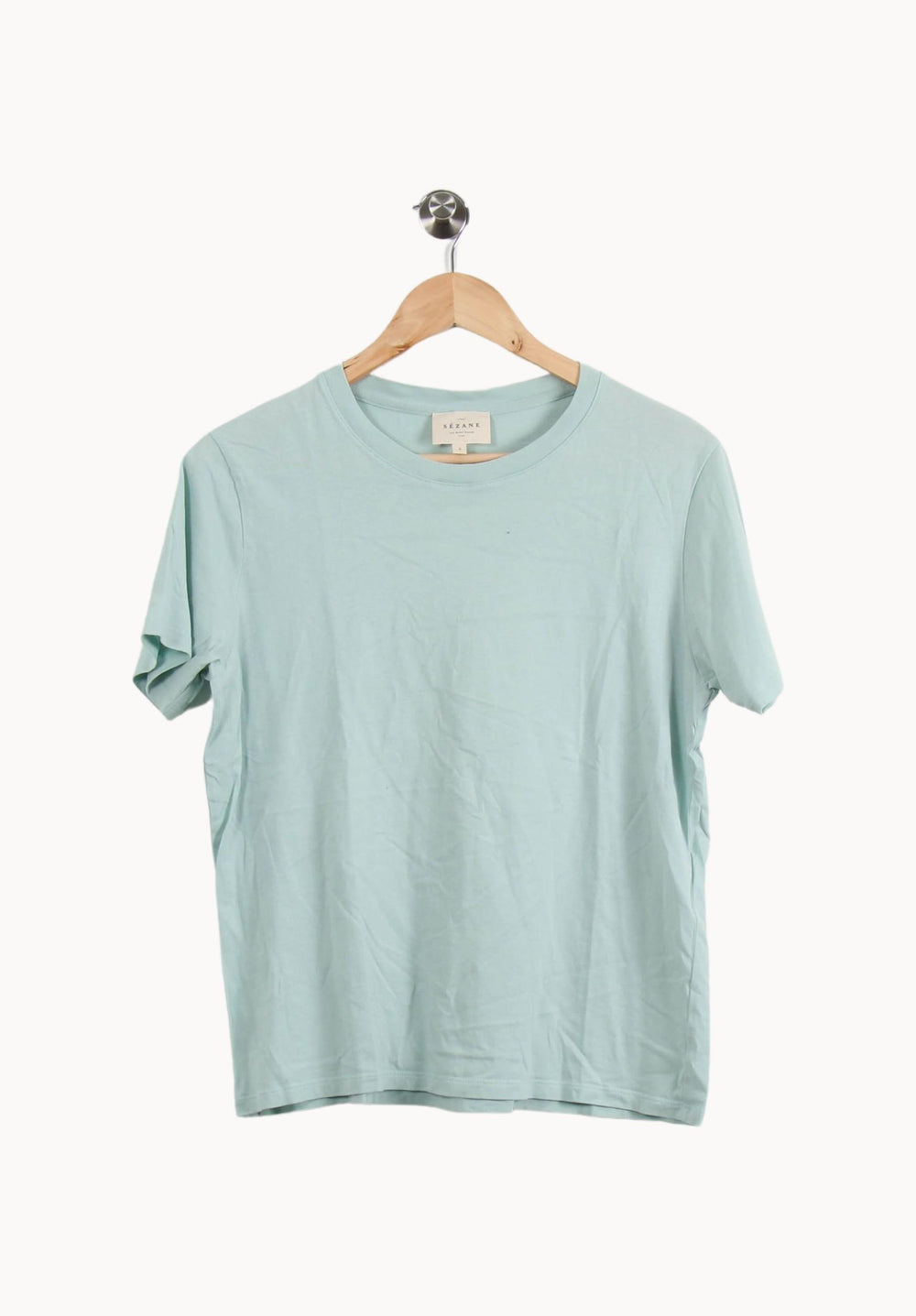Tee-shirt Bleu - Taille S/36 de la marque Sézane | PARAD58582 - Vendu par Paradigme - Image 2