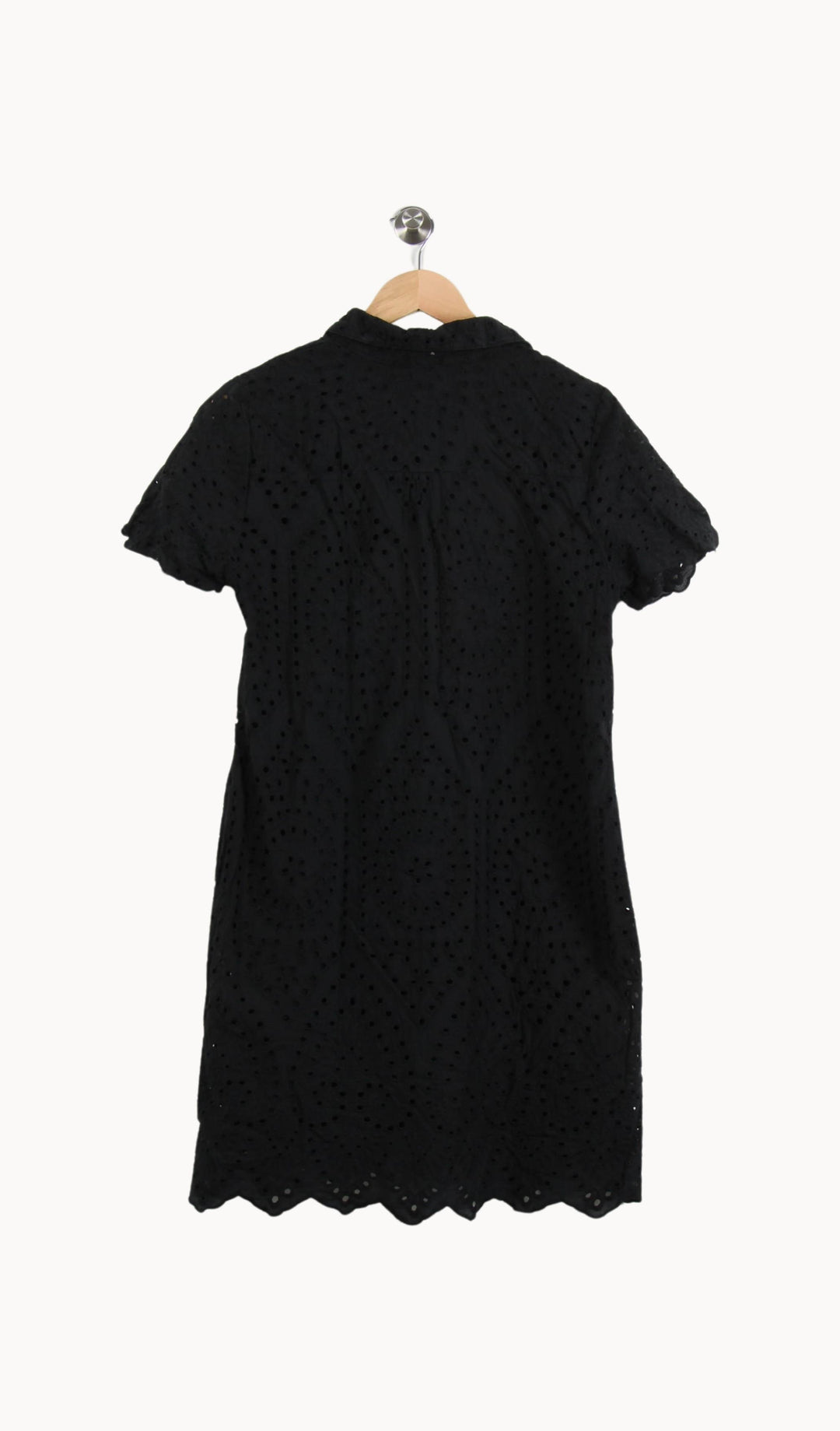 Robe Chemise Noire - Taille L/40 de la marque La Fée Maraboutée | PARAD58589 - Vendu par Paradigme - Image 4