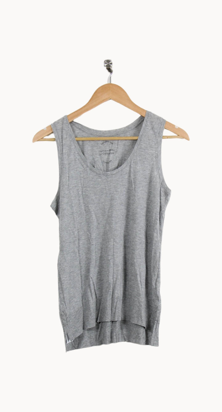 Débardeur Gris - Taille L/40 de la marque Comptoir des Cotonniers | PARAD58593 - Vendu par Paradigme - Image 2