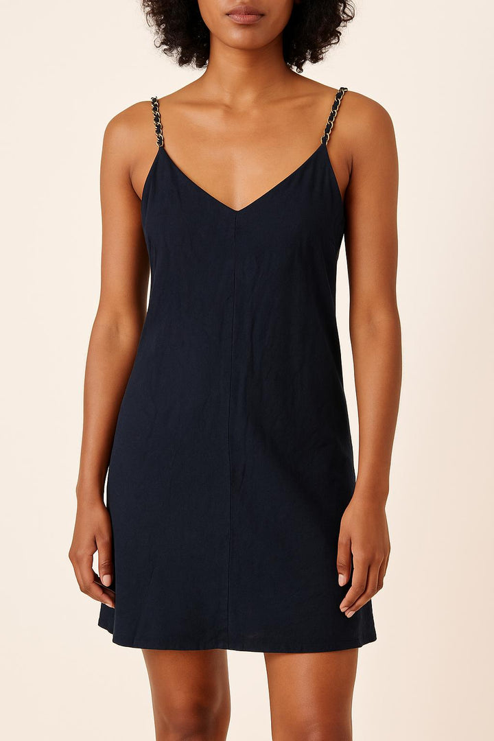 Robe Bretelles Bleue - Taille S/36 de la marque Sézane | PARAD58595 - Vendu par Paradigme - Image 1