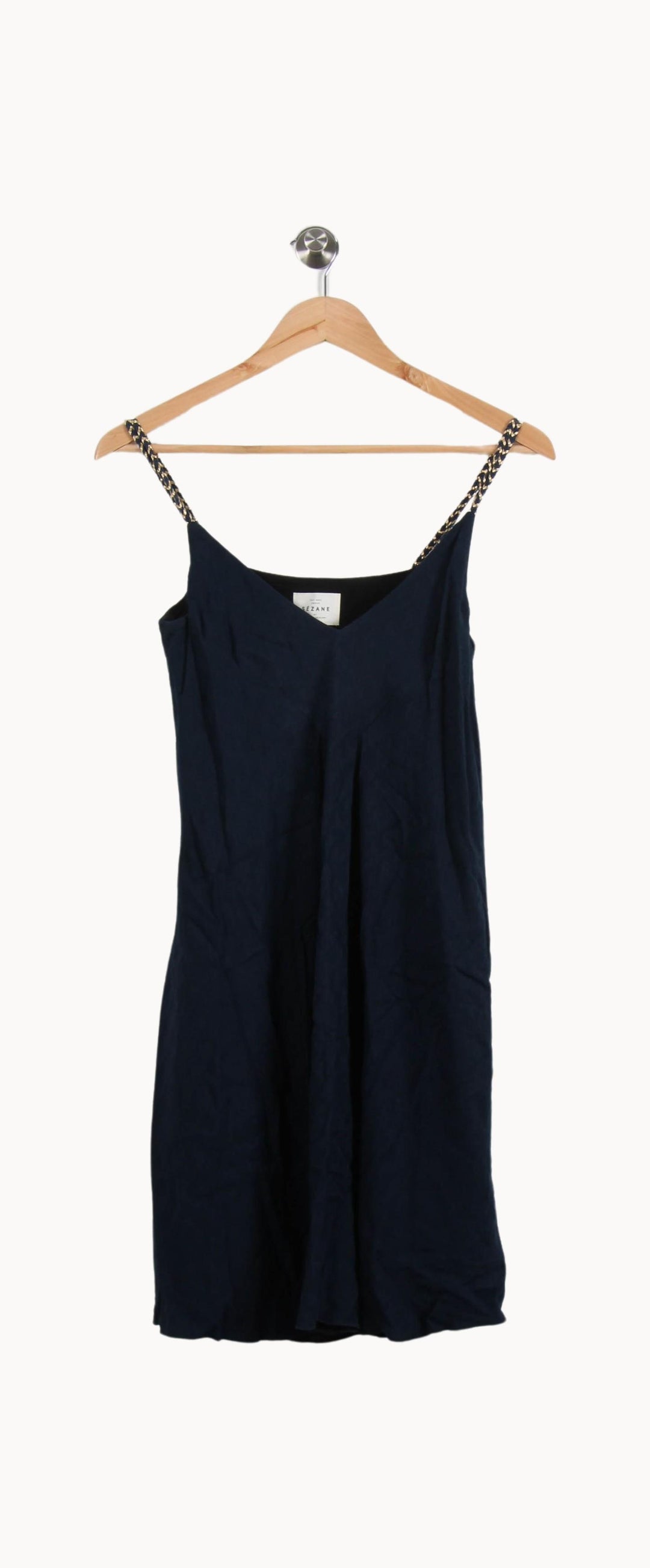 Robe Bretelles Bleue - Taille S/36 de la marque Sézane | PARAD58595 - Vendu par Paradigme - Image 2