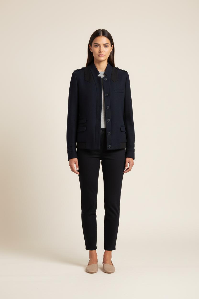 Veste Bleu Marine - Taille XXXL/46 de la marque The Kooples | PARAD58600 - Vendu par Paradigme - Image 1